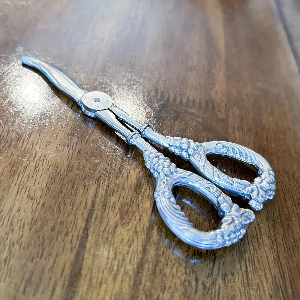 Antique Sterling Silver Grape Shears – Hans Jensen Danish Design by Voss Cut Co.